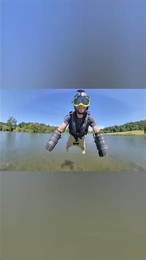 Real-life personal flying jetpack 💯🥷#shorts