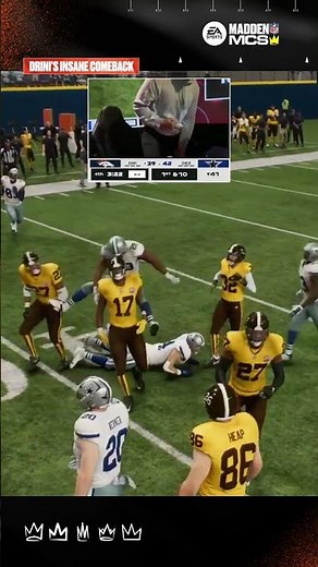 Drini's INSANE Madden Bowl quarterfinal comeback! 🤯
