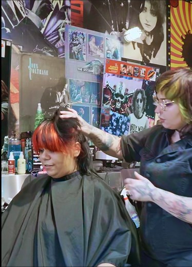 Floyds 99: A Place for Everyone “I love coming to Floyds every day because I can be myself.” - Taylor, Headliner, Floyds Chicago Join BarberEVO on our journey, speaking to Floyds 99 team members about their journey through the world of Floyds. #floyds99 #floydsbarbershop #aplaceforeveryone #barbercareers #barbereducation 4h | Floyd's 99 Barbershop | Facebook