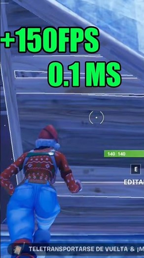 El ajuste OCULTO para +150 FPS en Fortnite 🚀⚙️