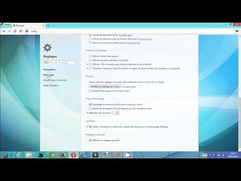 comment réinitialiser opera