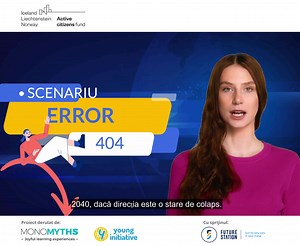 ❌ ERROR 404 ❌ Sistemul se prăbușește, ducând la o lume diferită marcată de crize, dar și de posibile începuturi care pot reconfigura structurile sociale. Sună a o realitate plină de provocări, nu-i așa? 😨 Explorează mai multe despre cum ar putea arăta viitorul într-un astfel de scenariu urmărind videoclipul de mai jos. Regăsiți cele 5 scenarii atât în studiul prospectiv Truth2040: Scenarii și artefacte din viitorul ADEVĂRULUI, cât și în Toolkit-ului Future of Truth 2040 aici: 🔗 Studiu: https:/