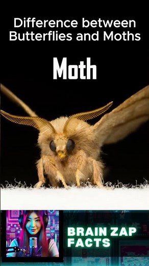 Butterflies vs Moths, The Differences