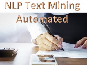 NLP APP  that calculates dictionary based text score