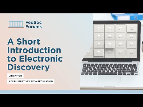 A Short Introduction to Electronic Discovery