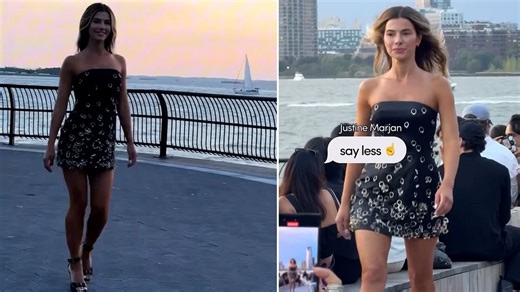 Kit Keenan draws criticism after walking in her mom's NYFW show