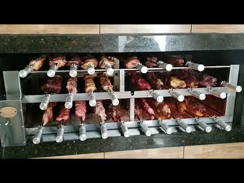 Churrasqueira rotativa Nobre Industrial