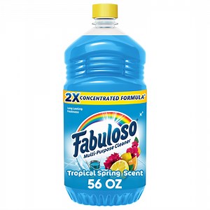 Fabuloso Multi-Purpose Cleaner & Floor Cleaner 2x Concentrated, Tropical Spring - 56 fl oz