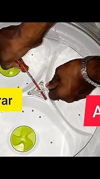 How to remove the agitator from a Haceb or Whirlpool washing machine. #washingmachines #fix #shor...