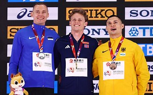 VIDEO | Johannes Erm sai kaela hõbemedali