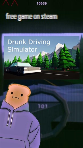 Drunk driveing Sim #meme #games #steam #shorts #funny #trending