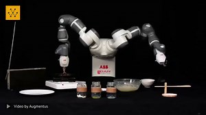 The YuMi IRB 14000 robot takes a shot at making some pancakes. Source: Augmentus #robots #robotics #technology #engineering #innovation -------------------------------- How to get your company on Wevolver? Wevolver is a platform used by millions of engineers to stay up to date about the latest technologies. Learn how your company can connect with the community and reach a global audience of engineers: https://wevlv.co/marketers-rich | Wevolver.com