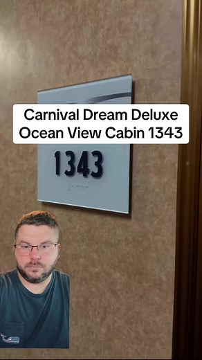 Exploring the Carnival Dream Deluxe Ocean View Cabin 1343