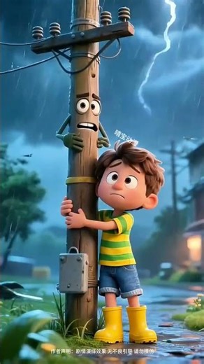 Don't hide anywhere during a thunderstorm