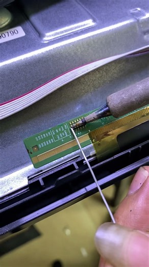 how to remove lines from a television screen #tv #television #repair #electronics