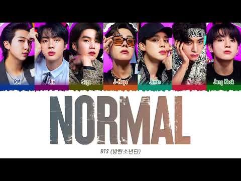 BTS (방탄소년단) - NORMAL (1 HOUR LOOP) Lyrics | 1시간 가사