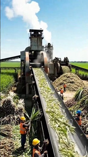 How Sugar Is Made from Sugarcane | Amazing Sugar Factory Process You Must See