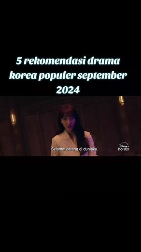 Rekomendasi Drama Korea Terpopuler September 2024