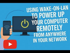 How to Turn On your PC in your Network with Wake-on-LAN
