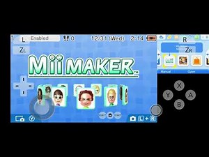 finally i got 3ds home menu on citra Android