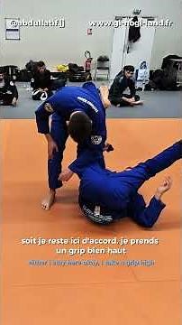 BJJ JJB - Squid guard sweep - Reversal from the Squid guard