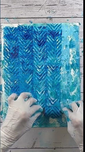 Learn to create Rolling Pin Collage Papers in NEW Tune In Tues Art Demo