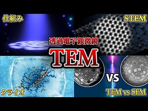 【完全版】TEM (透過電子顕微鏡) の全て！仕組み・STEM・クライオ・SEMとの違いを徹底解説！
