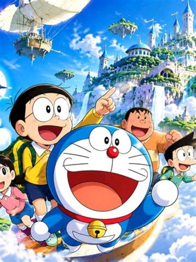 Part 2 - Doraemon: Nobita And The Kingdom of Clouds☁️🏰👑 - Doraemon Full Movie - Hindi Dubbed - 1080p #doraemon #foryou #fyp #cartoon #viral