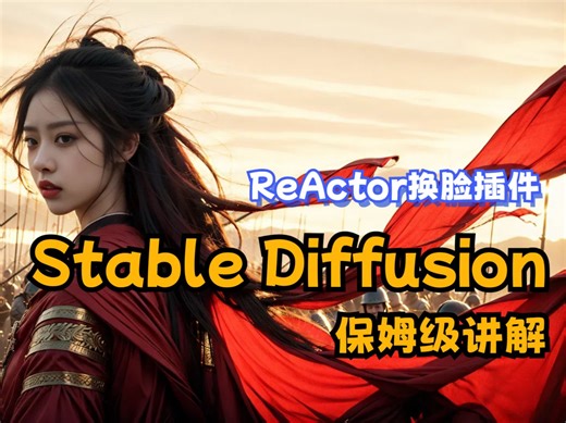 20.ReActor 换脸插件--stable diffusion保姆级讲解