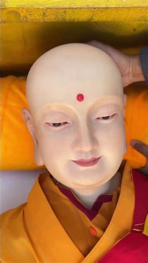 Ksitigarbha Bodhisattva Wax Figure True Body Jiuhua Mountain 99 Original Vow True Body Statues K