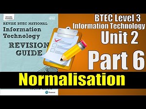BTEC Level 3 IT - Unit 2 Databases - Part 06 - NORMALISATION?