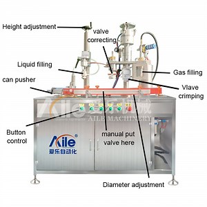 [Hot Item] Aerosol Filling Machine Aerosol Spray Can Filling Machine Spray Cans Filling Equipment