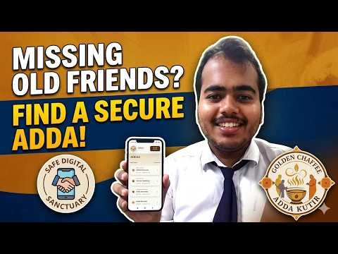Missing the Old Adda Days? Join Our Safe Digital Sanctuary ☕️ | Golden Chaffee Adda Kutir