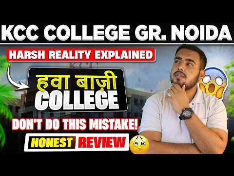 Is KCC College Worth It? | Placements, Fees & Admission Truth | Engineering Without Jee | JEE Mains