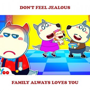 Being a big brother is so hard 🤣 #WOANetwork | Wolfoo Kids Cartoon