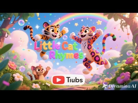 🐯 Twirling Tigers & Jumping Jaguars | Animal Counting Song + Dancing Rhyme for Kids