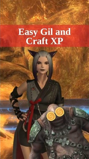 Easy Gil and Craft XP #FFXIV #FF14 #FinalFantasyXIV #FinalFantasy #Evercold