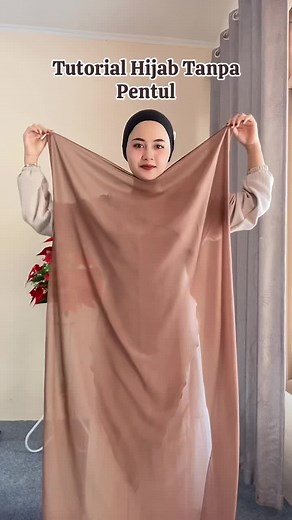 Tutorial Hijab Pashmina Tanpa Pentul 2024