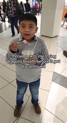 Throwback to Trying Dragon's Breath Treats