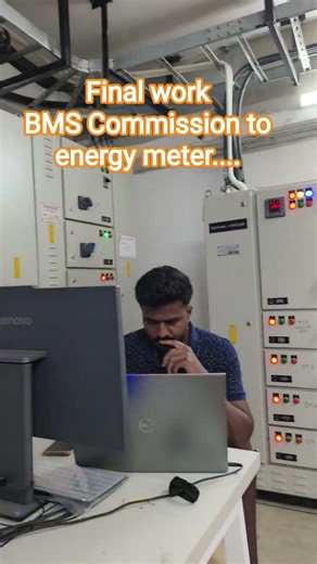 Commissioning to energy meter from BMS #trending #viral #hvac #electrical