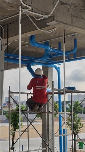Technical Install PVC pipe under concrete slab