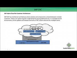 SAP C4C - Architecture