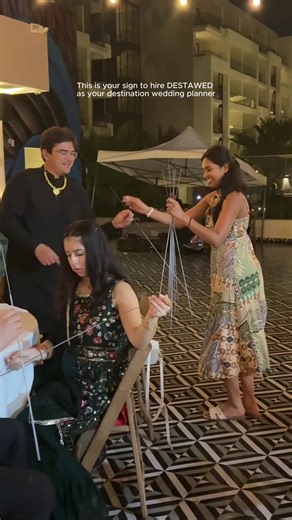 Your job is to celebrate; our job is to make sure the party never stops 🔥 - Bride: @keepingupwithkaur_ Groom: @therealsupersingh Travel, Design & Planning: @destawed @_pritales Photo: @overthemountains.co Video: @dreamknotfilms Content: @icedcreationsco MC & Dhol: @princethemc DJ: @officialdjpulse @freqdjs MUAH: @slaybymandyk Resort: @hrhloscabos - #destinationwedding #wedding #indianwedding #sangeet #mexico