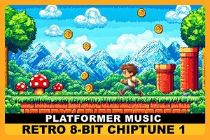 Platformer Music - Retro 8-Bit Chiptune 1 | Audio Music | Unity Asset Store