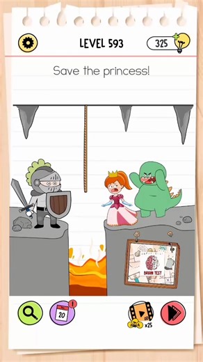 BRAIN TEST ALL STAR MAIN LEVELS LEVEL 593