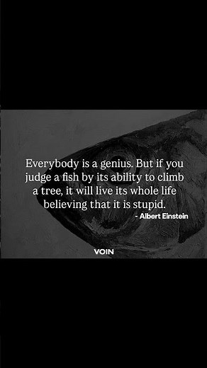 Albert Einstein on Genius & Potential | Stop Comparing Yourself to Others #philosophy #fypシ゚viral