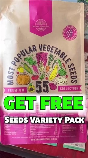 🔥 Claim Your 55 Vegetable Seeds Variety Pack – Limited Supply! Whether you want 🌱 grow your own food, 🏡 start a home garden, 🌞 enjoy fresh harvests, or 🎁 gift a gardening lover — this seed pack has you covered. 🎁 We’re giving away 55 Vegetable Seeds Variety Packs to selected U.S. residents 👤 40 no purchase, no hassle. ✅ 55 different vegetables • easy to plant • perfect for beginners and experienced gardeners. 👉 Tap “Learn More”, fill out a short form, and claim yours today! | Fortune Box