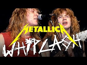 METALLICA - WHIPLASH (Music Video) - Mustaine Fired!
