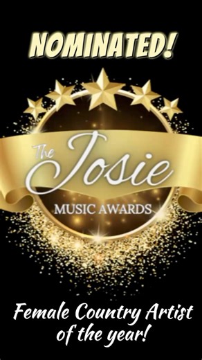 9K views · 321 reactions | God is good! We are excited to announce that Michelle was nominated for “Female Country Artist of the Year”at the The Josie Music Awards. Congratulations to all of the nominees! We can’t wait to go back! #dreambig #thankful #independentartist | Michelle Robinson Band | Facebook