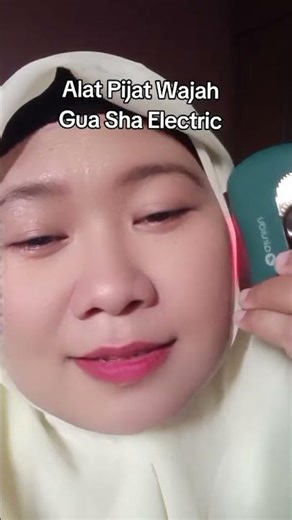 alat pijat wajah gua sha electric